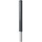 Bollard of aluminium | � 100 mm | stationary, for casting in concretewith ground anchor, total length approx. 1200 mm